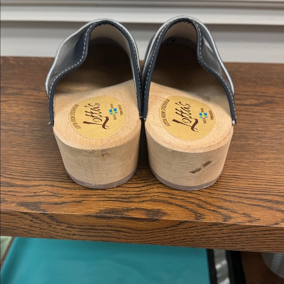 Lotta From Stockholm Women’s Dark Blue Clogs Sz 42! - Picture 3 of 6